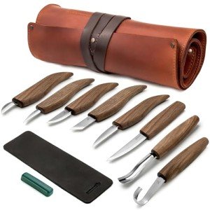 BeaverCraft Deluxe Wood Carving Knife Set S18X
