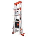 Little Giant Select Step Ladder with AirDeck Accessory
