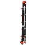 Adjustable Fiberglass Step Ladder - 6 to 10 ft