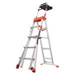 Little Giant Select Step Ladder with AirDeck Accessory