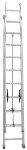 Louisville 16-Foot Aluminum Extension Ladder - 300lb Capacity