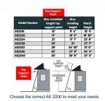 Louisville 16-Foot Aluminum Extension Ladder - 300lb Capacity