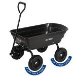 BILT HARD 4 Cu.Ft. Heavy Duty Yard Dump Cart