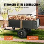 VEVOR Heavy Duty ATV Dump Cart - 750 lbs Capacity