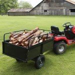 VEVOR Heavy Duty ATV Dump Cart - 750 lbs Capacity
