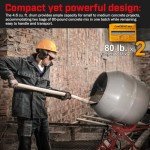 XtremepowerUS 4.6 cu. ft. Portable Cement Mixer