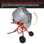 XtremepowerUS 4.6 cu. ft. Portable Cement Mixer
