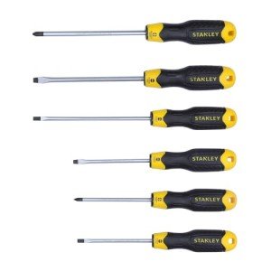 Stanley 6-Piece Cushion Grip Screwdriver Set