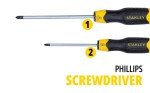 Stanley 6-Piece Cushion Grip Screwdriver Set