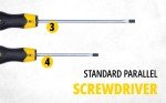 Stanley 6-Piece Cushion Grip Screwdriver Set