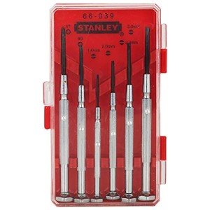 Stanley 6-Piece Jewellers Precision Screwdriver Set