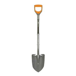 Heavy Duty 44" Fiskars Garden Shovel with D-Handle