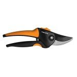 Garden Tool Set with Softgrip Pruner – Black/Orange