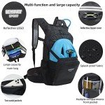 Lightweight Waterproof 15L Hiking and Biking Backpack
