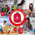 130-Piece Emergency First Aid Kit for Travel