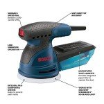 BOSCH ROS20VSC 5-Inch Variable Speed Palm Sander