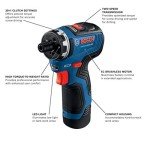 Bosch 12V Max Brushless Hex Screwdriver Kit