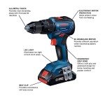 BOSCH 18V 5-Tool Combo Kit with Batteries