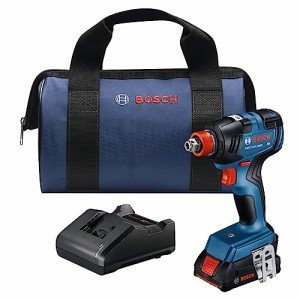 BOSCH 18V Two-In-One Impact Driver and Wrench Kit