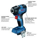 BOSCH 18V 2-Tool Combo Kit for Men