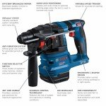Bosch 18V Brushless SDS-plus Bulldog Rotary Hammer