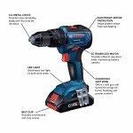 BOSCH 18V 4-Tool Combo Kit with Batteries