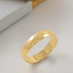 Men's 14K Yellow Gold 5mm Classic Wedding Band