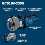 Bosch 18V Cordless 9-Inch Cutoff Saw