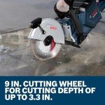 Bosch 18V Cordless 9-Inch Cutoff Saw