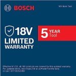 BOSCH 18V X-LOCK 4.5" Brushless Angle Grinder