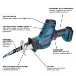 BOSCH 18V Cordless Reciprocating Saw - Compact & Powerful