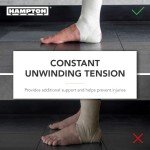 Hampton Adams Athletic Tape - Rigid, No Sticky Residue 8-Pack