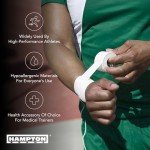 Hampton Adams Athletic Tape - Rigid, No Sticky Residue 8-Pack