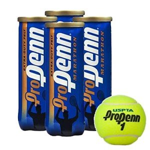 Penn Pro Marathon Extra-Duty Tennis Balls - 4-Pack