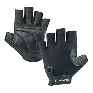 CHAMPRO Black Padded Catcher's Glove for All Ages