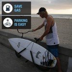 Ho Stevie! Easy Surfboard Bike Rack for Most Bikes