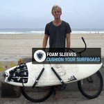 Ho Stevie! Easy Surfboard Bike Rack for Most Bikes