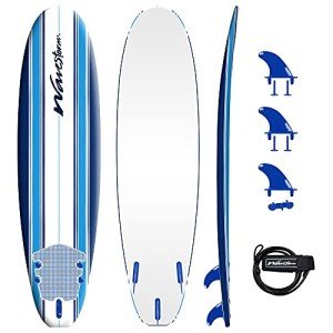 Wavestorm 7ft Soft Top Surfboard Set for All Levels