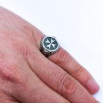 Knights Hospitaller Sterling Silver Signet Ring