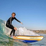 Wavestorm 8ft Classic Longboard Surfboard - Orange Burst