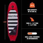 Hyperlite Landlock 5'9" Wakesurf Board for All Levels