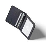 Allett Hybrid Card Wallet - Onyx Black, RFID Blocking