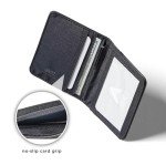Allett Hybrid Card Wallet - Onyx Black, RFID Blocking