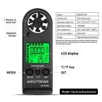 Handheld Anemometer for Wind Speed Measurement
