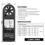 Handheld Anemometer for Wind Speed Measurement