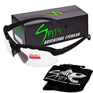 Men's Bifocal Shooting Safety Glasses - Black Frame
