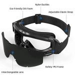 Tactical Airsoft Goggles - Anti Fog Military Glasses