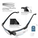 Anti-Fog Shooting Glasses with Case for Men