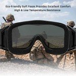Tactical Airsoft Goggles - Anti Fog Military Glasses