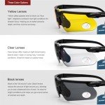 Anti-Fog Shooting Glasses with Case for Men